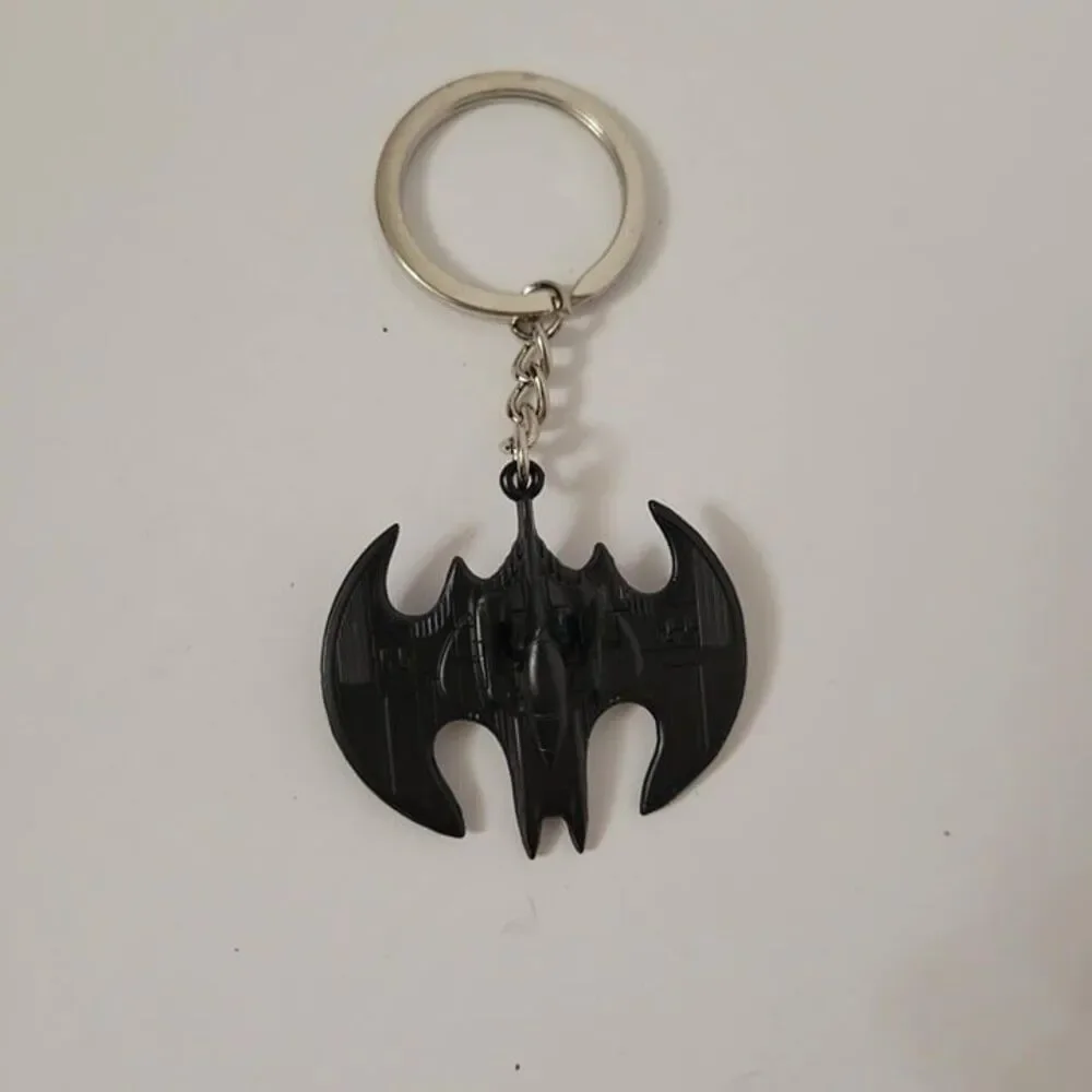 Batman Batwing Metal Key Chain - Stealth Edition - Loot Crate Exclusive